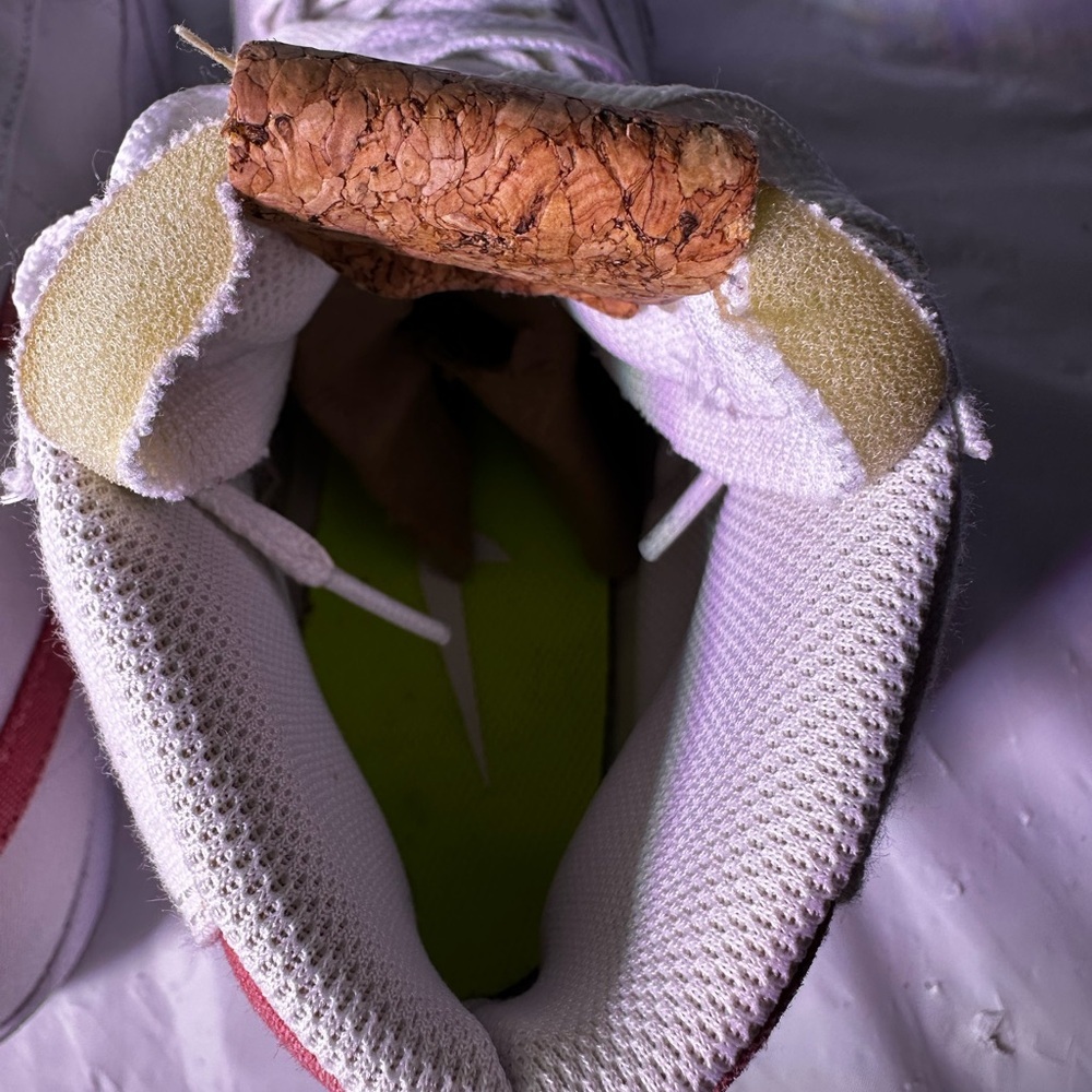 Nike Women's White and Pink Floral High-Tops - Picture 10 of 12